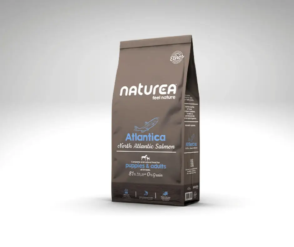 Sac de Naturea Ethos Atlantica Saumon présenté de face.