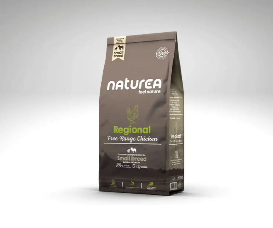 Naturea Ethos Mini Chicken bag shown from the front.