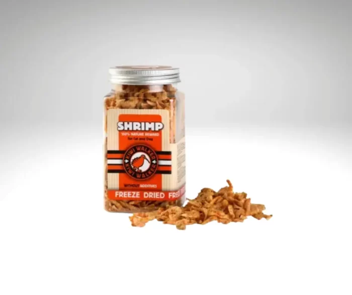 Friandises Crevettes Lyophilisées