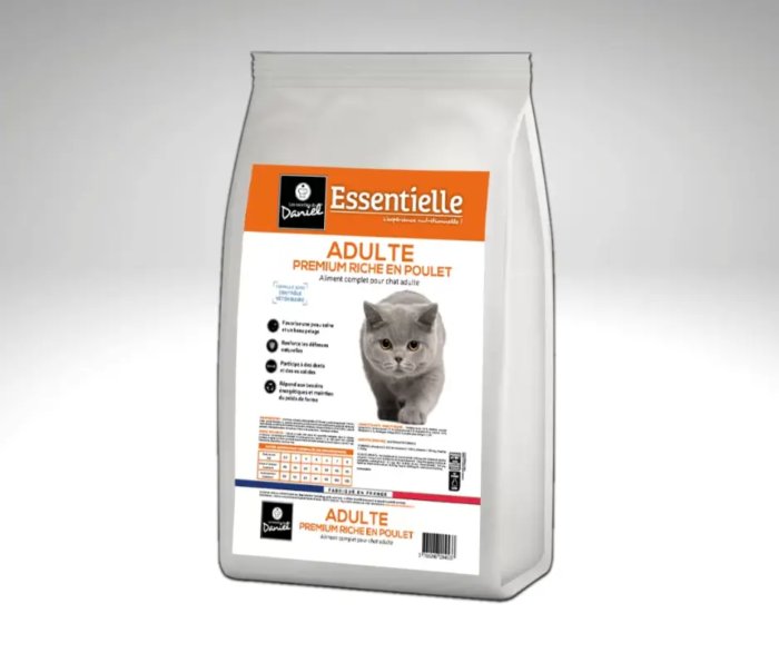 Essentielle chat adulte poulet