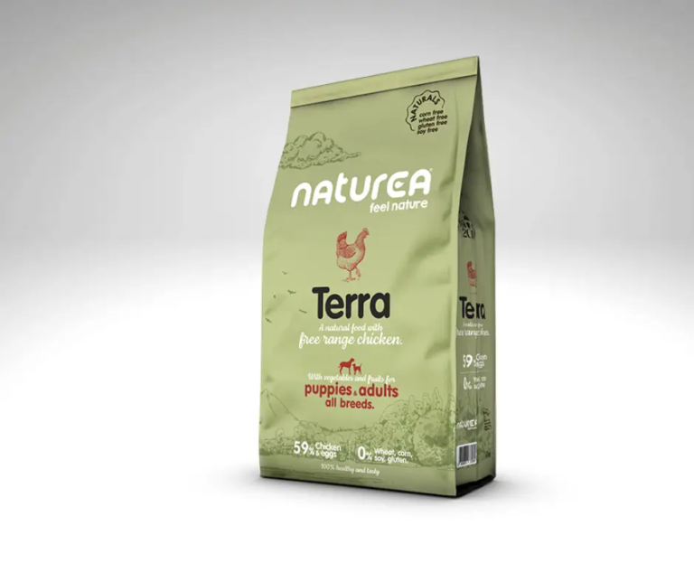 Sac de croquettes Naturals Poulet Adulte pour chien adulte et chiot, sans gluten, riche en protéines digestes et en ingrédients naturels.