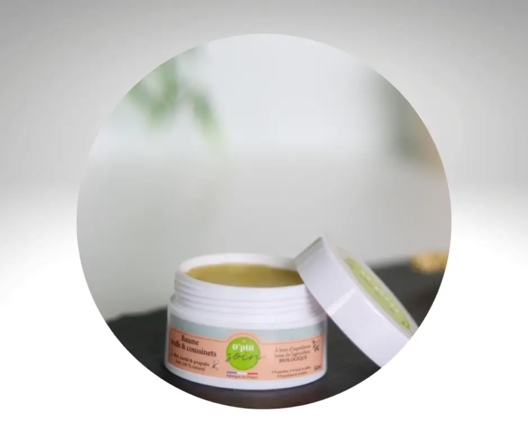 Open jar of Truffle & Cushion Balm.