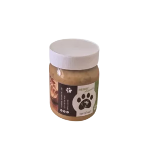 Beurre de cacahuète TartiDog's sans xylitol pour chien, au bois de cerf et levure de bière
