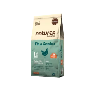 Croquettes Naturea Elements Fit & Senior au poulet pour chien senior, sac 12 kg