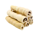 Joue De Bœuf Roulée 30 cm Mastication Naturelle Pour Chien